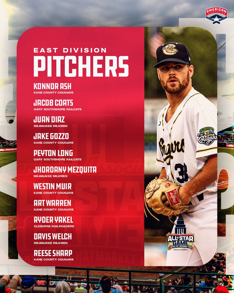 AA_Baseball's tweet photo. The East Division pitchers &amp; reserves for the All-Star Game have been announced! https://t.co/FdFLe6viML