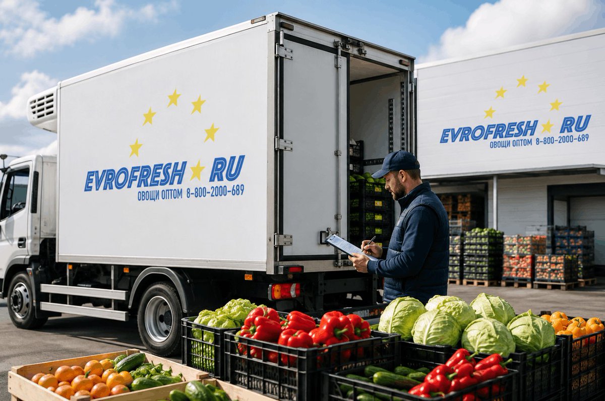 EvroFresh's tweet photo. Логистика овощей и фруктов под контролем
Полный цикл доставки продуктов с соблюдением температурных режимов и сроков https://t.co/QsD2LD4Kwg https://t.co/qtxVtTEGpV