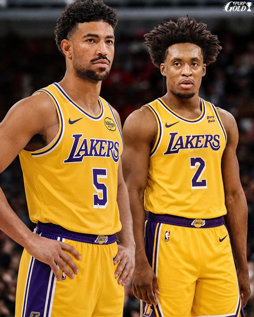 PurpGoldLakers's tweet photo. Lakers' swapped their guards, got younger, and the defense didn't take a hit:

DEFENSIVE RATING (DRTG):

🔻Marcus Smart (32 years old)
Career DRTG: 108.7
2025-26 DRTG: 116.9

🔻Luke Kennard (30 years old)
Career DRTG: 114.6
2025-26 DRTG: 117.7

🔻Quentin Grimes (26 years old)
Career DRTG: 116.9
2025-26 DRTG: 118.2

🔻Collin Sexton (27 years old)
Career DRTG: 120.1
2025-26 DRTG: 117.1

SCARY HOURS IN LOS ANGELES