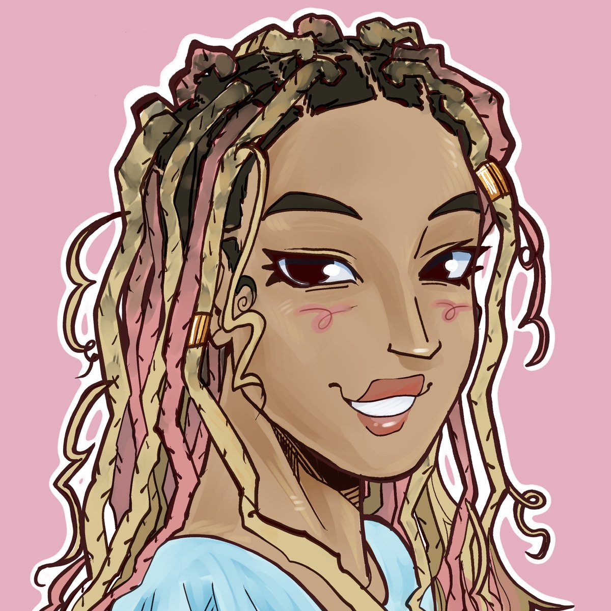 iammweki's tweet photo. She put my name is yellow hearts 💛🌥️

art by @/nanerzlovesart on instagram! https://t.co/pgWFONVJ5m