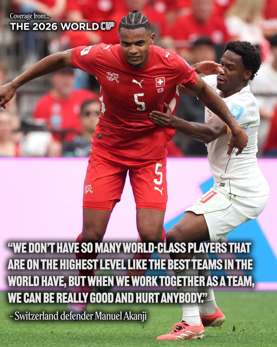 ZachLowy's tweet photo. Switzerland have spent the past 30 years quietly overhauling their footballing infrastructure and building a team capable of challenging the best sides in the game.

Now, they’re ready to make some noise on the world’s biggest stage.

🆕 @Urban_Pitch: https://t.co/LQZsfMl6kt https://t.co/Rtw5woQnoN