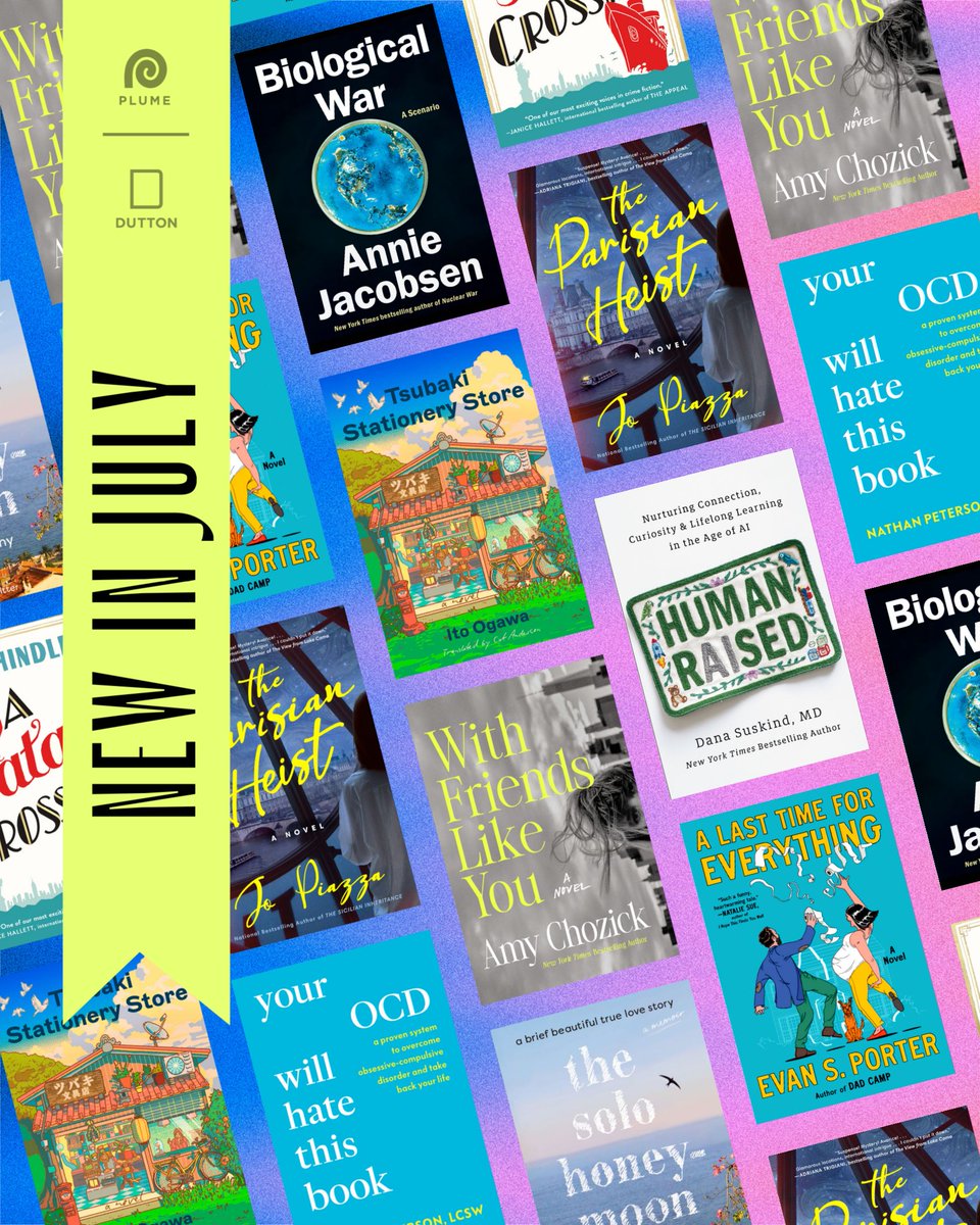 DuttonBooks's tweet photo. NEW IN JULY 💜➡️

Swipe to see our latest releases and⁣ order your copies now https://t.co/fQgnV33Exi https://t.co/mnfYmW5Ydy