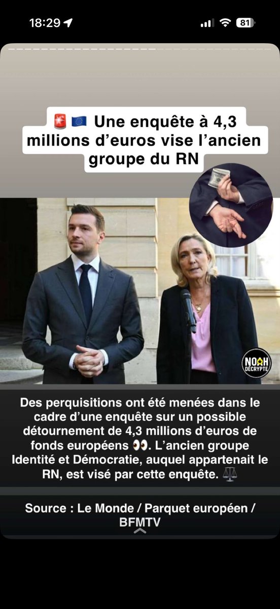 AdamX1313s's tweet photo. @J_Bardella Voleur rend l’argent toi et t’a mère https://t.co/e2hKrzcHGT