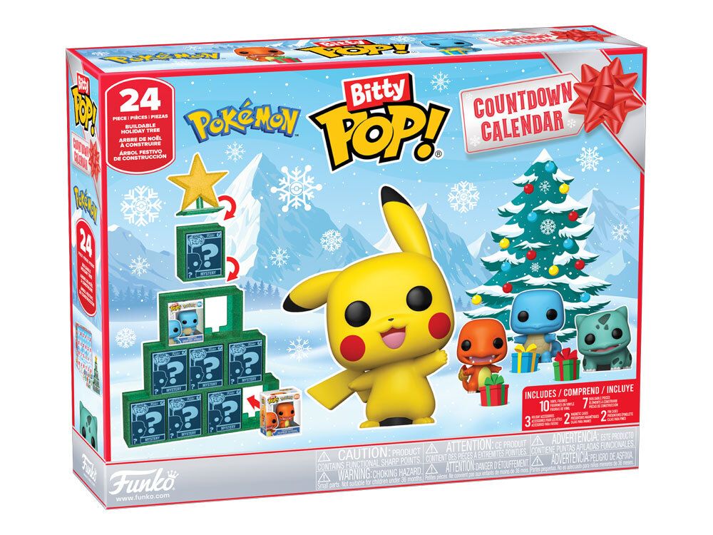 Pokekalos's tweet photo. Un nouveau calendrier de l'avent Funko Pop! Pokémon sortira au mois d'août. https://t.co/Vt01fhRK0j