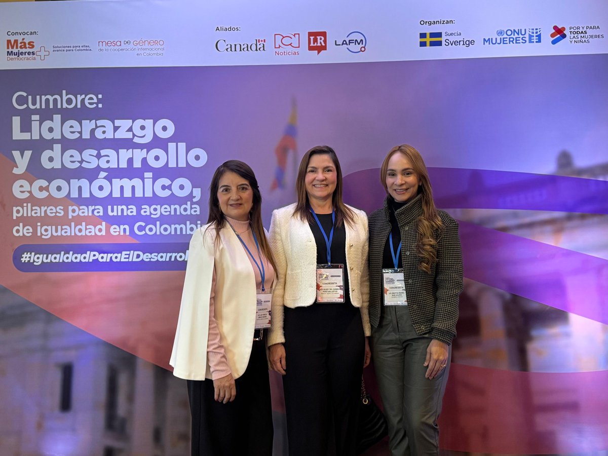 martharuizsol's tweet photo. Participamos en la Cumbre Nacional de Congresistas por el Desarrollo y la Igualdad 2026, un espacio de diálogo y construcción colectiva que reúne a líderes nacionales e internacionales para fortalecer una agenda legislativa que impulse el desarrollo económico, https://t.co/qFtdhNz7oS
