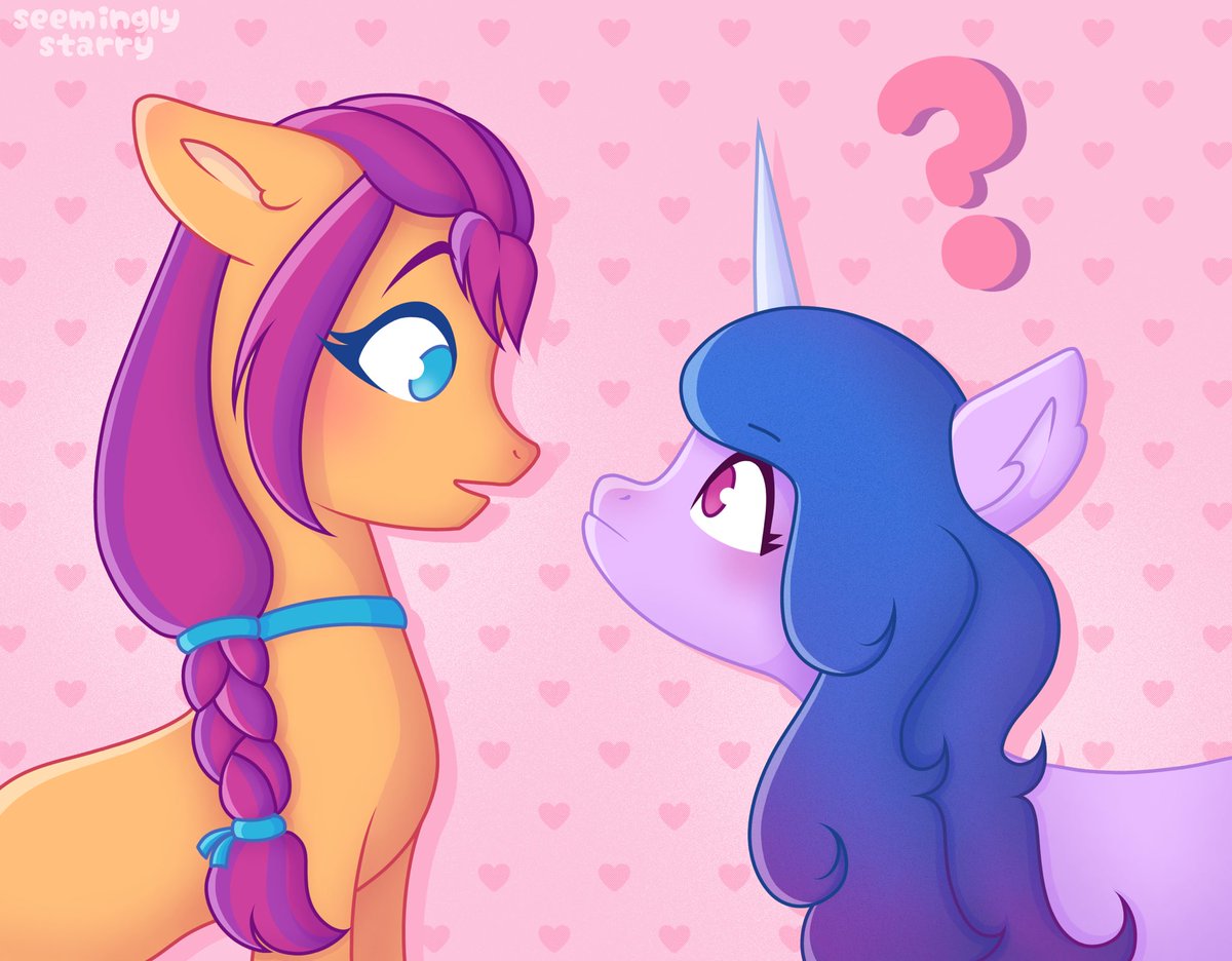 seeminglystarry's tweet photo. sunny &amp; izzy redraw
#mlp #mylittlepony #mlpg5 https://t.co/NCLxhGnY7V