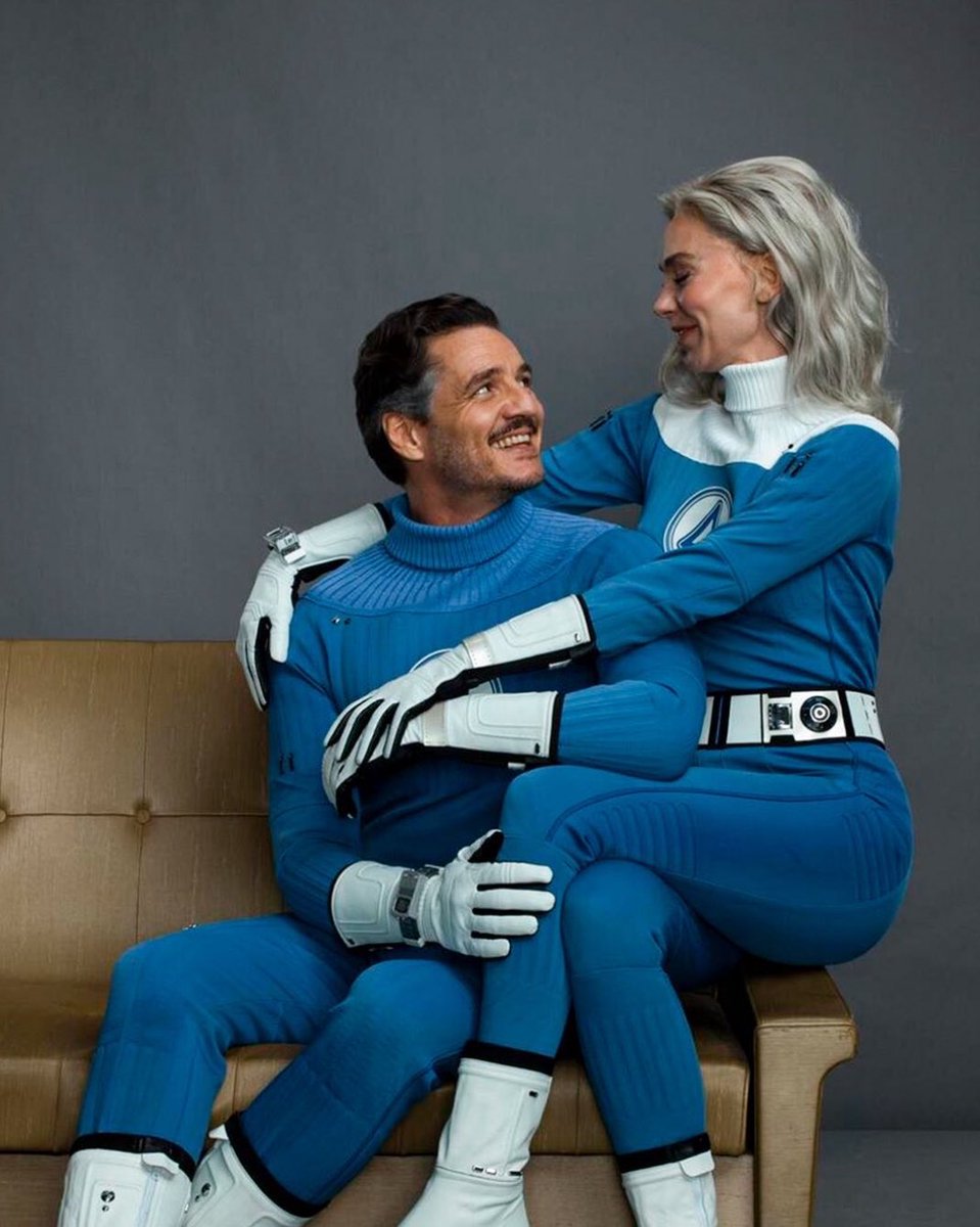 F4NewsFr's tweet photo. Nouvelles photos de Pedro Pascal et Vanessa Kirby en Reed Richards et Sue Storm pour ‘THE FANTASTIC FOUR: FIRST STEPS’ 

( via @vanessaknation/ @pascalarchive) https://t.co/FpaIvVP7Oo