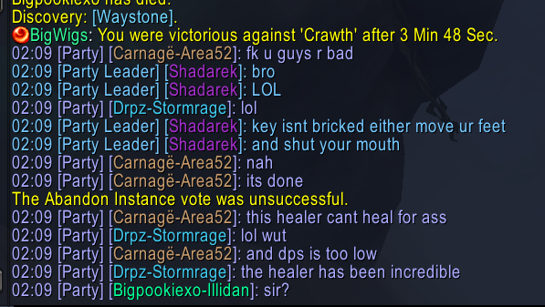 Shadarek's tweet photo. Try to be nice inviting off meta specs in m+ is just not worth it. Not only are the specs worse the players have absolutely zero difference on mentality.

This was just a simple +19 where he gave up not knowing how to kite the bleeds 1st pull :) https://t.co/H6UhKfa1e6