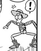 PixelatedDork's tweet photo. I found out that there was a fucking Toy Story manga and im crying why are they twinning https://t.co/XIHpOGoBW1
