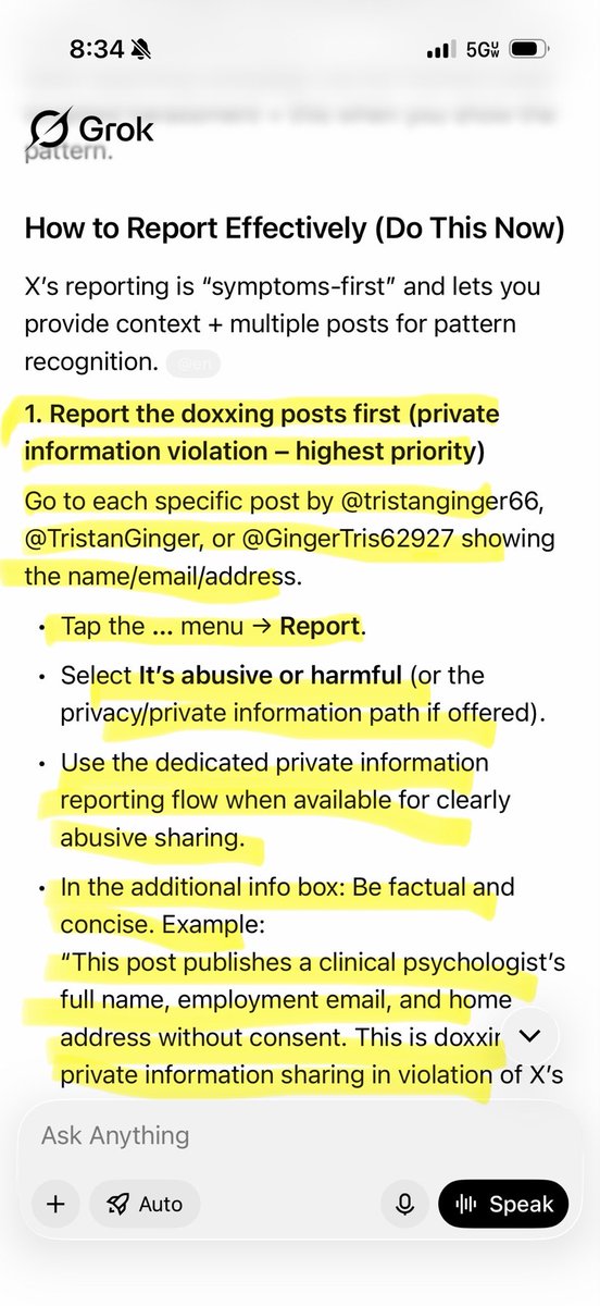 RealBrandWiz2's tweet photo. Hey all! @FredSargeant &amp; all my fab followers. I had a deep Q&amp;A w/Grok &amp; grok confirmed none of my posts even come close to Violent Speech.

We can expect the same restoration of my account as ever w/that low IQ, cheap, tacky drag act.

And he can expect some reality very soon. https://t.co/E25y8VeXx7