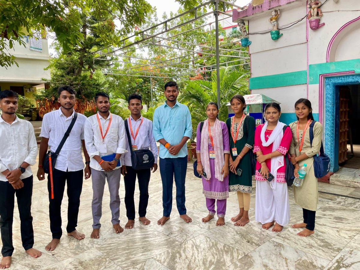 Brundaban2003's tweet photo. ଅଖିଳ ଭାରତୀୟ ବିଦ୍ୟାର୍ଥୀ ପରିଷଦ, ଓଡ଼ିଶା (ପୂର୍ବ) ପ୍ରାନ୍ତର ୨୫ ରୁ ୨୮ ଜୁନ୍ ୨୦୨୬ ପର୍ଯ୍ୟନ୍ତ ପ୍ରାନ୍ତ ଅଭ୍ୟାସ ବର୍ଗ ଯାଜପୁର ଜିଲ୍ଲା ସ୍ଥିତ ଓଳାଶୁଣି ମଠ ଠାରେ ଅନୁଷ୍ଠିତ ହୋଇଯାଇଅଛି। https://t.co/XRKxuucBSx