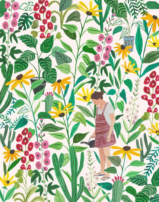 marysia_cc's tweet photo. Gardening by Miranda Sofroniou https://t.co/cuPIycbnBM