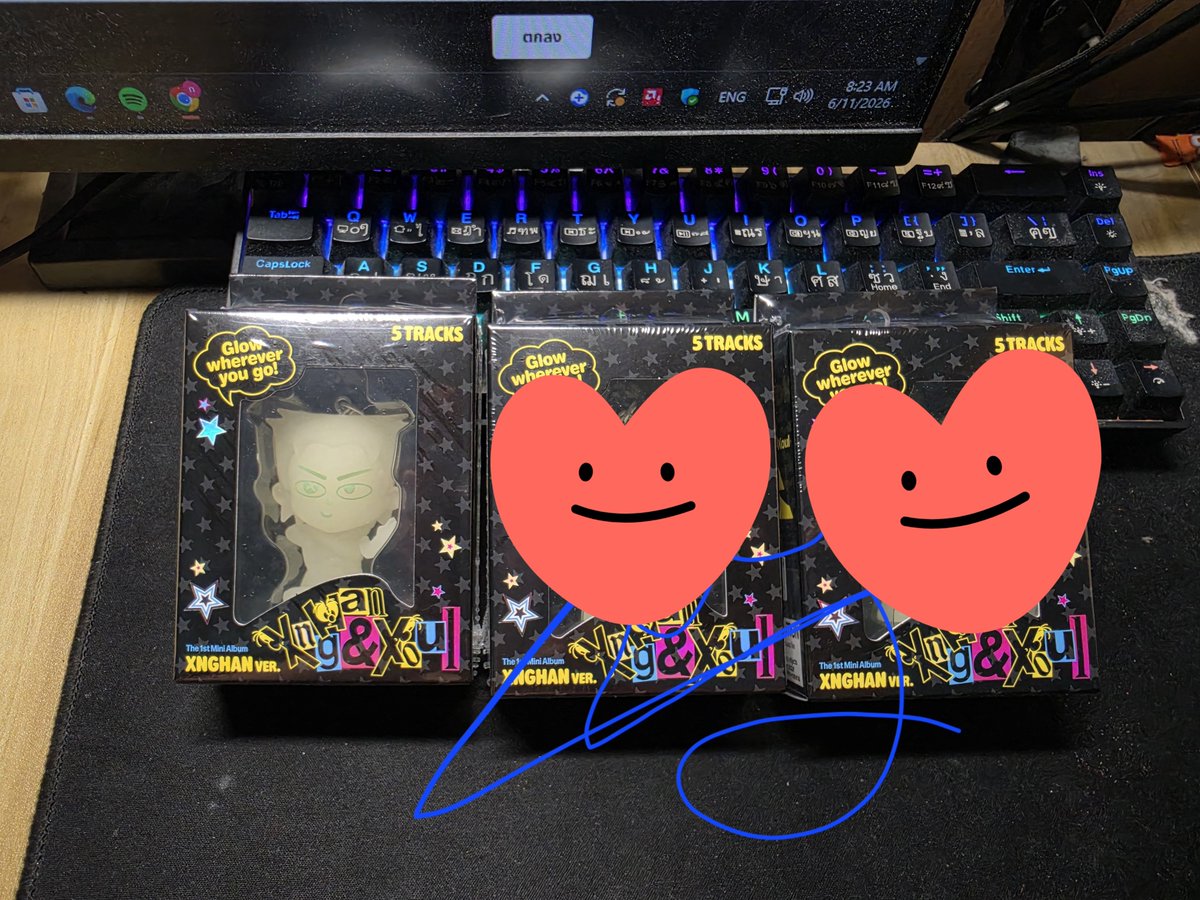 LolayLay's tweet photo. พร้อมส่ง 
XngHan Ver. (ไม่แกะ)
🩵ราคา 750 บ. เหลือ 1ชิ้น 
🩵ส่งฟรี
หากสนใจคอมเมน&amp;DM 🙇
#ตลาดนัดซึงฮัน  #ตลาดนัดxnghan https://t.co/IQlzKgSf8j