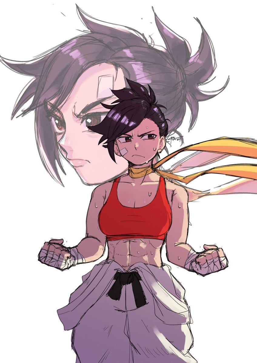 Corviwing's tweet photo. Its Makoto day! Here’s my sf6 makoto concept from a while back! https://t.co/UBGDrZk1Bk