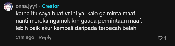 arzhls_'s tweet photo. @ryulmaniaz masih kesel karena "kalo ga minta maaf nanti mereka ngamuk". dia ini ga merasa salah sama sekali ya 😞tapi yaudah lah, sehat-sehat ya joanna https://t.co/9GVjiPh1Zu