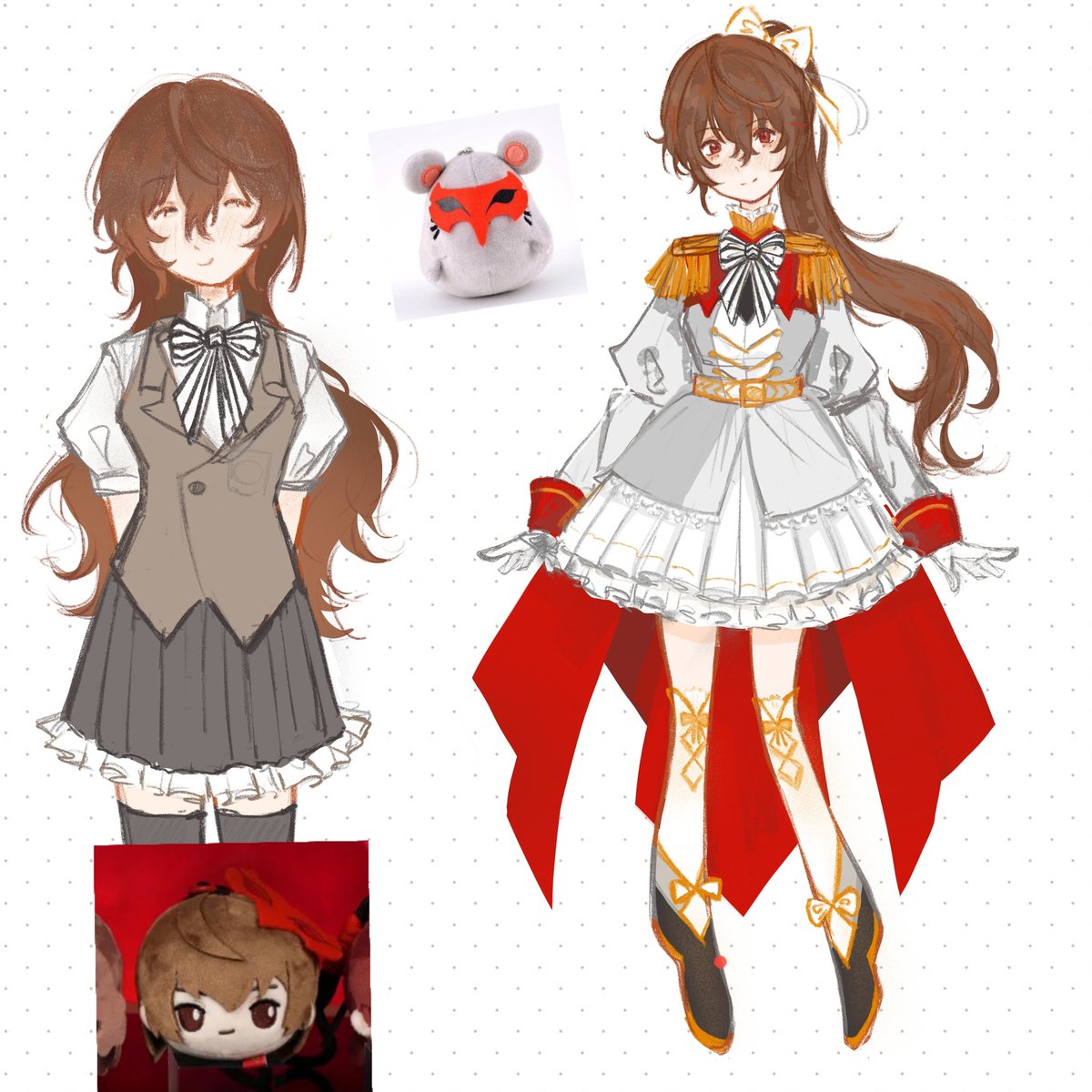 Alista_r's tweet photo. Detective princess #goroakechi #p5r #femkechi https://t.co/Ej0ch0UZ9C