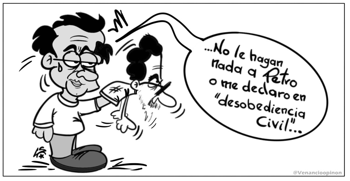 Venancioopinon's tweet photo. Desobediencia civil...?
🙄✍️ https://t.co/ylr5ZwdQUq