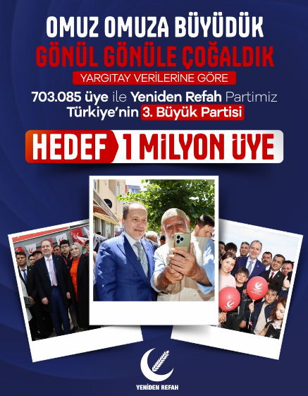 muratdursun1453's tweet photo. İsrafın değil hizmetin, rantın değil hakkın hâkim olduğu bir düzen kuracağız. #YenidenRefah https://t.co/Epd7VLoesh