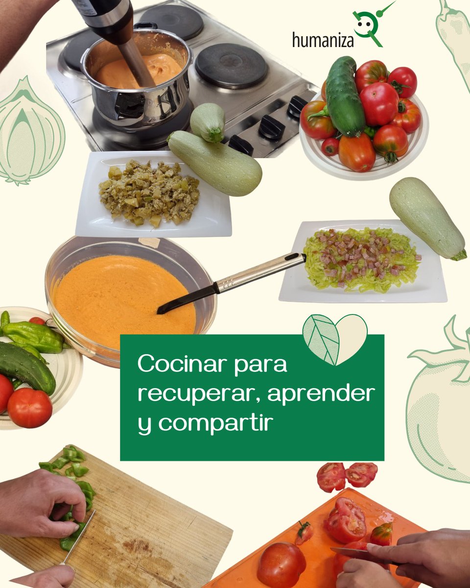 HospitalUVRocio's tweet photo. 🍅🥗 Cocinar para recuperar, aprender y compartir
En nuestro Hospital de Día de @SaludMentalHUVR, la cocina es una actividad terapéutica que favorece habilidades cognitivas como la atención, la planificación, la memoria y la resolución de problemas. https://t.co/v9AjPfXmFA