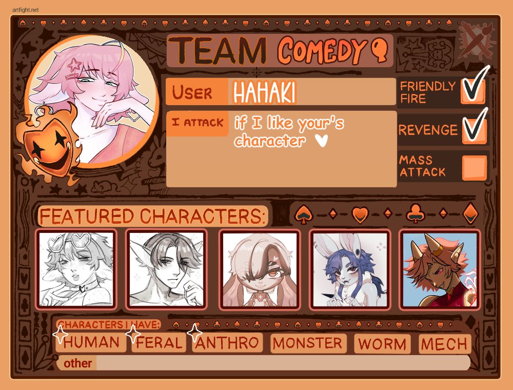 HaKi_Treff7's tweet photo. Hehehehehe
https://t.co/OgjkIg3XLB
#ArtFight https://t.co/XQVuXYDjGa