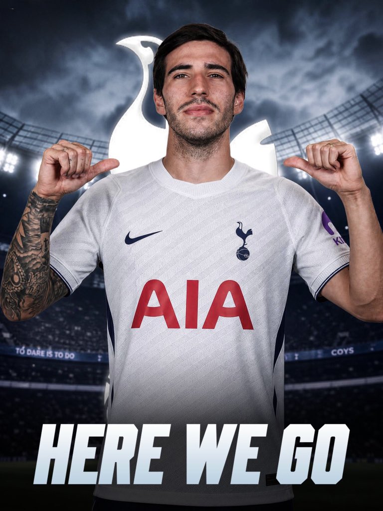 VictorTouchline's tweet photo. 🚨💣 EXCLUSIVE: Tottenham agree club-record deal to sign Sandro Tonali, HERE WE GO! ⚪️🇮🇹

Agreement reached with Newcastle and full agreement also in place with the player.

The fee exceeds the £85m Tottenham paid for Mateus Fernandes, making Tonali the most expensive signing in the club’s history. 💥