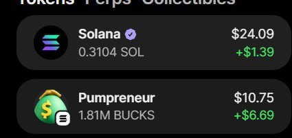 mescalin99's tweet photo. You will want check out @pumpreneur . 
I earned $10 in $Bucks after 3hours staked. 
Still sitting around 6k mc
CA: 9yPc1EgMNjhqkXdBpJR2jtfbkvGJWZFDEcMCQ4XEpump
Dyor https://t.co/7wBwO1iybw