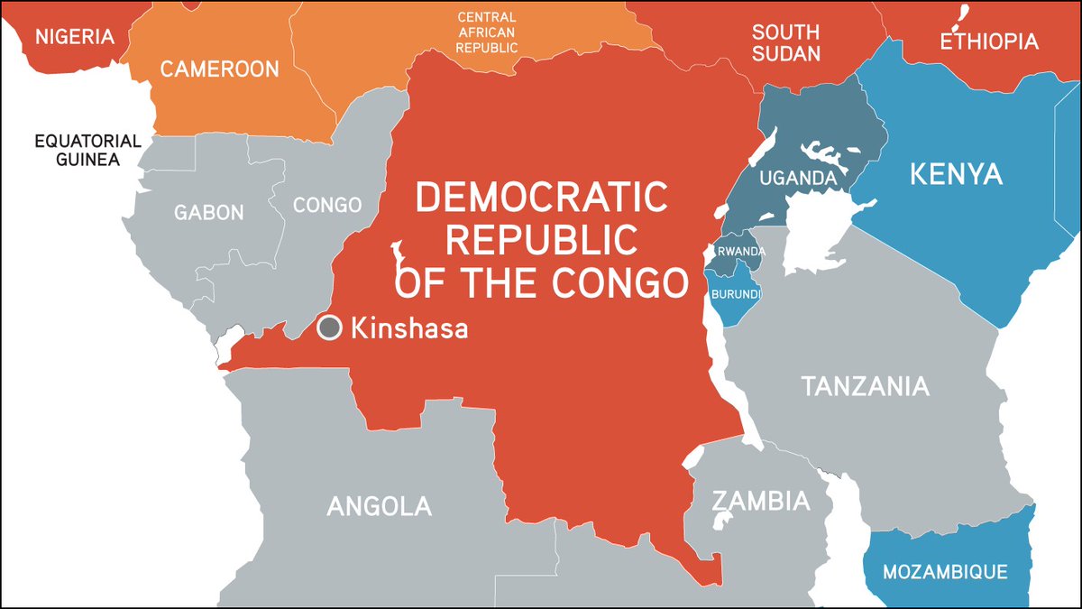AleksanderOlech's tweet photo. Szkoda DRK, dobrze grali.
🇨🇩 to surowcowa potęga: ok. 75% światowego kobaltu jest z Konga. Odpowiada za ok. 45% tantalu, 11% miedzi, 8% diamentów i 6% cyny i 1% złota. Wszystko kluczowe dla elektroniki i smartphone.
Rywalizują też z #Rwanda 🇷🇼, gdzie 🇵🇱 sprzedaje broń.
#Afryka https://t.co/aONdjfYieV