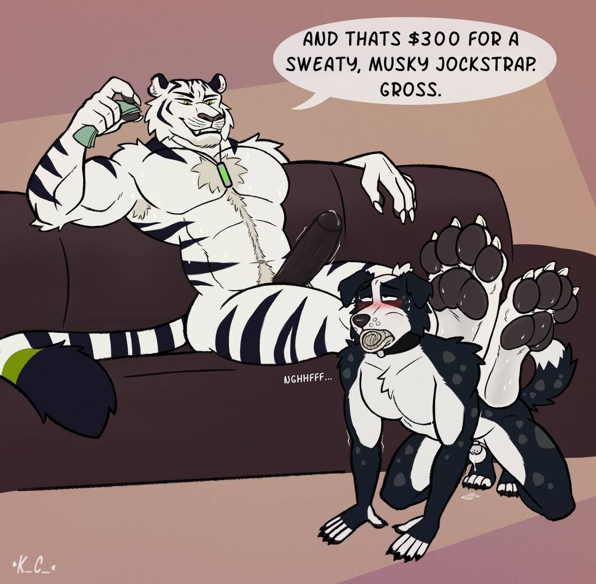 Darker_Stripes's tweet photo. Poor Dogwallet kept sending his hard-earned on Throne, wanting you guys to see his name plastered all over my tweets.

What better way to show him off than showing you guys how big of a paw-obsessed, musk-huffing, loser puppy he is? 

Make him even needier and share his work 💚 https://t.co/dE2rIuZg23