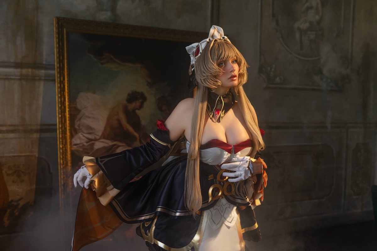shadory_cos's tweet photo. Columbine, my eyes are higher ( ఠ ͟ʖ ఠ) https://t.co/cl2iYrbiy1