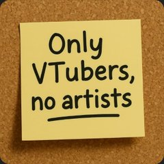 MothyraVT's tweet photo. Only VTubers allowed... but artists are secretly VTubers too https://t.co/BlgaBkqtXP