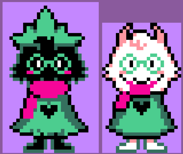 TemmieOrSmth99's tweet photo. #WhoRemembers the time i gave ralsei sprite consistency https://t.co/P9jlpALK7F