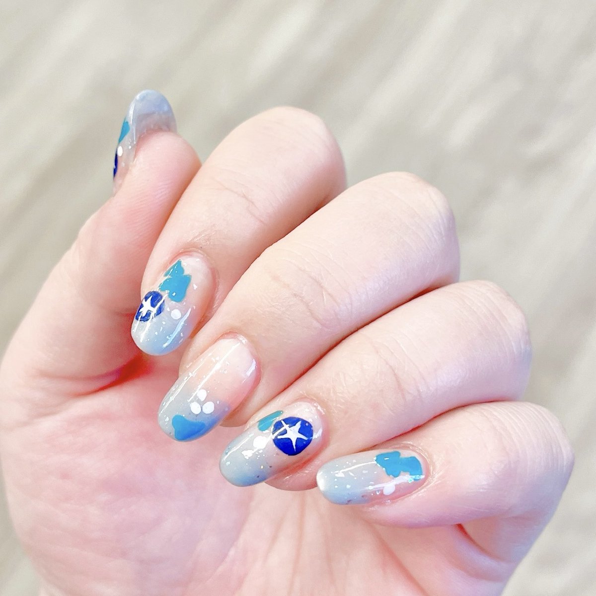 touminnn's tweet photo. AX nails :3c https://t.co/ft5k7oa5cr