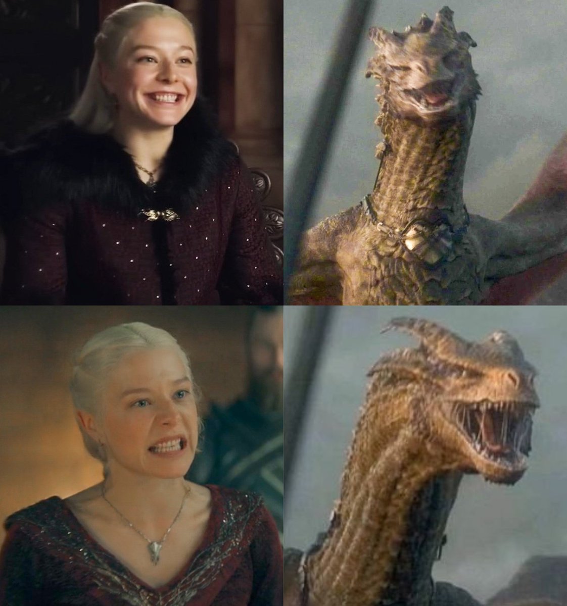 Mayham_H's tweet photo. the dragon rider                     the dragon https://t.co/FONzjrY5NK