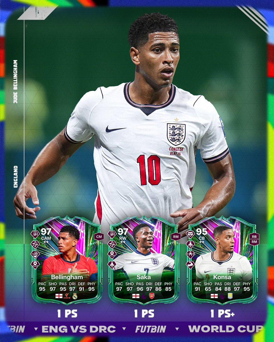 hypno_fut's tweet photo. 🚨 Update Vers la Gloire ⚽️

🏴󠁧󠁢󠁥󠁮󠁧󠁿 Konsa = 1 playstyle +
🏴󠁧󠁢󠁥󠁮󠁧󠁿 Bellingham + 🏴󠁧󠁢󠁥󠁮󠁧󠁿 Saka = 1 playstyle blanc 

#FC26 https://t.co/JFJ2gJNr0X