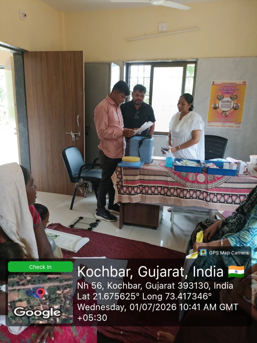 PHCKharetha's tweet photo. 🏥🇮🇳
#HEALTHTEAM
#NETRANGBLOCK
#PHCKHARETHA
#MAMATADAY #CELEBRATION
#MPHSVISIT #AAMKOCHBAR
"આજરોજ #પ્રાઆકેન્દ્રખરેઠાના #આરોગ્યસુપરવાઇઝર દ્વારા #સબસેન્ટરકોચવાબાર માં #મમતાદિવસમાં #વિઝીટ કરવામાં આવેલ હતી અને #આરોગ્યટીમને યોગ્ય #આરોગ્યલક્ષીસલાહસૂચનો આપવામાં આવેલ હતા...." https://t.co/rmtUQeVYdY