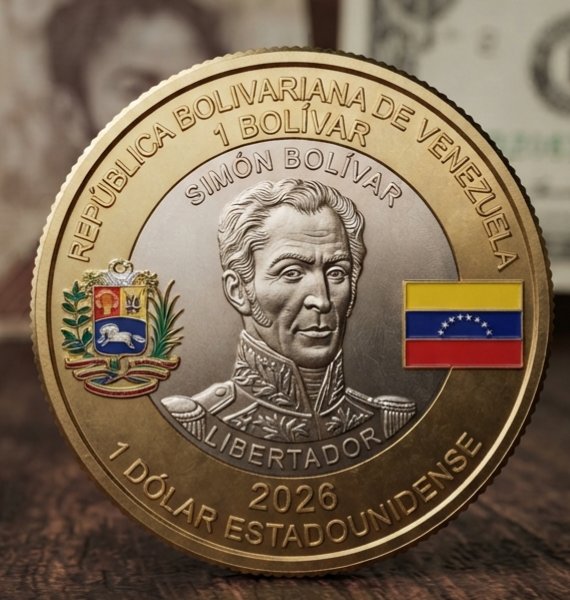 JeanjiJimenez's tweet photo. Llegó la Moneda de Venezuela paridad 1 Dolar 1 Bolívar https://t.co/BEY84CoqgP