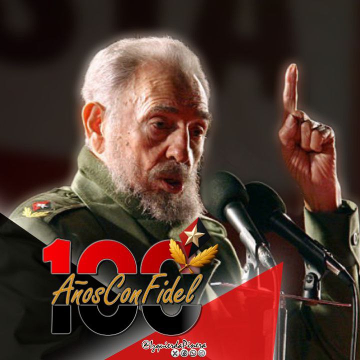 AlfreMene37409's tweet photo. #FidelCastro: "Mucho prestigio  ha ganado nuestro país en estos años, mas nosotros no luchamos por prestigio; el prestigio de nuestra Revolución se deriva de nuestra lealtad a los principios. Cuba ¡jamás fallará! #LatiendoConFidel @JHGcasanova https://t.co/H3YjM5Ieal
