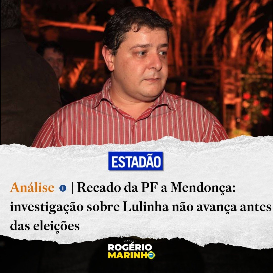 Rogério Marinho🇧🇷 tweet media