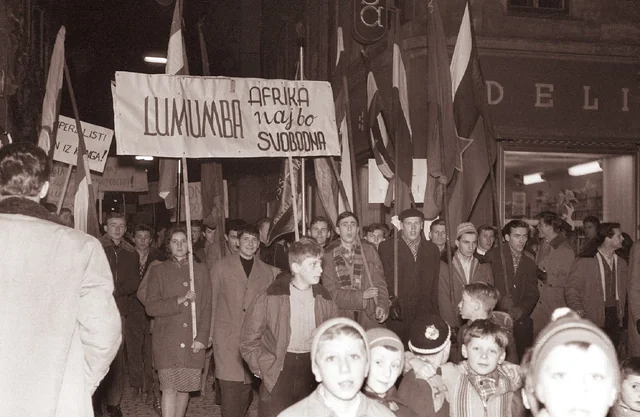 nxd1979's tweet photo. after patrice lumumba was killed, people in yugoslavia took to the streets in massive riots and protests in solidarity with the people of dr congo https://t.co/zaRHuJgevm