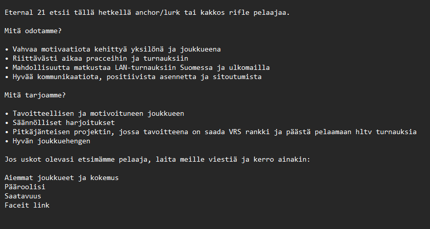 Eternal 21 tweet media