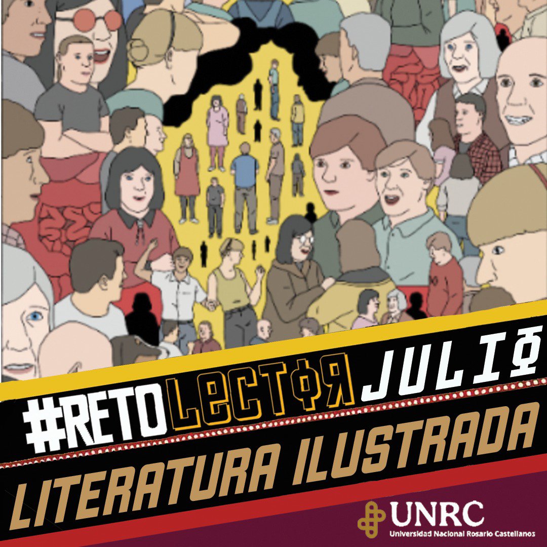 UNRCastellanos's tweet photo. 🎭📚 #RetoLector | Julio: Literatura Ilustrada
¿Alguna vez has sentido que en la escuela, el transporte, el trabajo o incluso entre amistades… estamos interpretando una versión de nosotrxs mismxs?
💬 Y abrimos debate:
Si tu vida universitaria fuera literatura, ¿cuál sería? https://t.co/7jwXfRy187