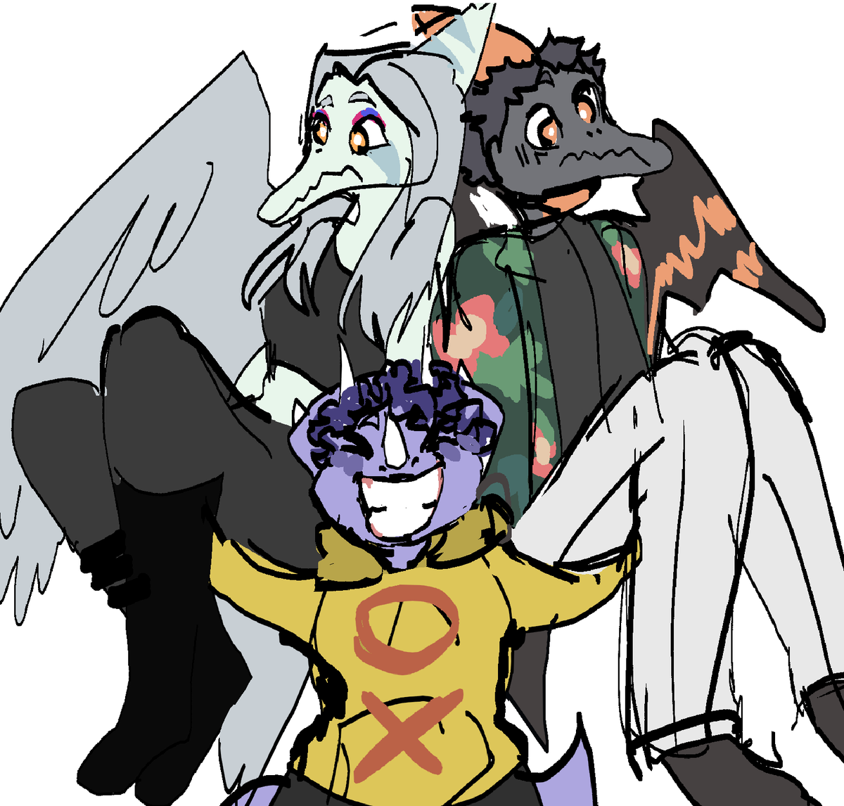 goodmorningfang's tweet photo. #goodbyevolcanohigh in my universe the physiology is a lil different >:] https://t.co/khnYP1Evzp