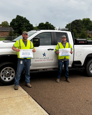 ilamwater's tweet photo. At Illinois American Water, safety is our #1 priority. Following National Safety Month, we're highlighting Scott's Law, which requires all motorists to #MoveOver when encountering stopped or disabled vehicles displaying warning lights. Read more: https://t.co/5JJY5o8XCR https://t.co/uwWgoxdhny