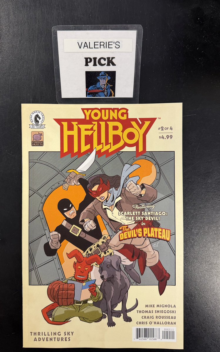 ComicsWorldPA's tweet photo. @artofmmignola @TomSniegoski #CraigRousseau #ChrisO’Halloran @ClemRobins @KatiiKaBoom #MishaGehr @DarkHorseComics #NCBD https://t.co/HJBNttCPpR