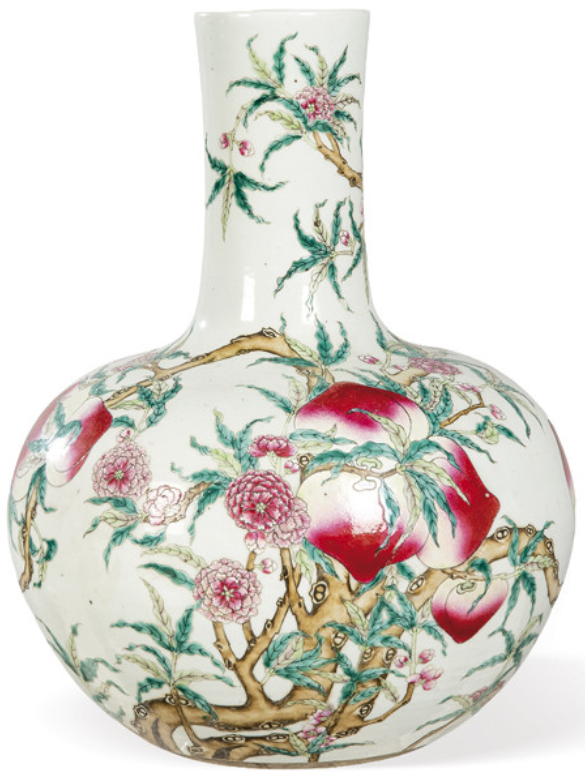 SUBASTASSEGRE's tweet photo. Una de las sorpresas de la tarde ha sido este gran jarrón de porcelana china, de 51 cm de altura.
Decorado con melocotones y murciélagos, con esmaltes de la Familia Rosa y marca apócrifa en la base de Qianlong, ha pasado de 800 a nada menos que 5.000 euros
https://t.co/BPgFSDh9oR https://t.co/AdeVOhK91L