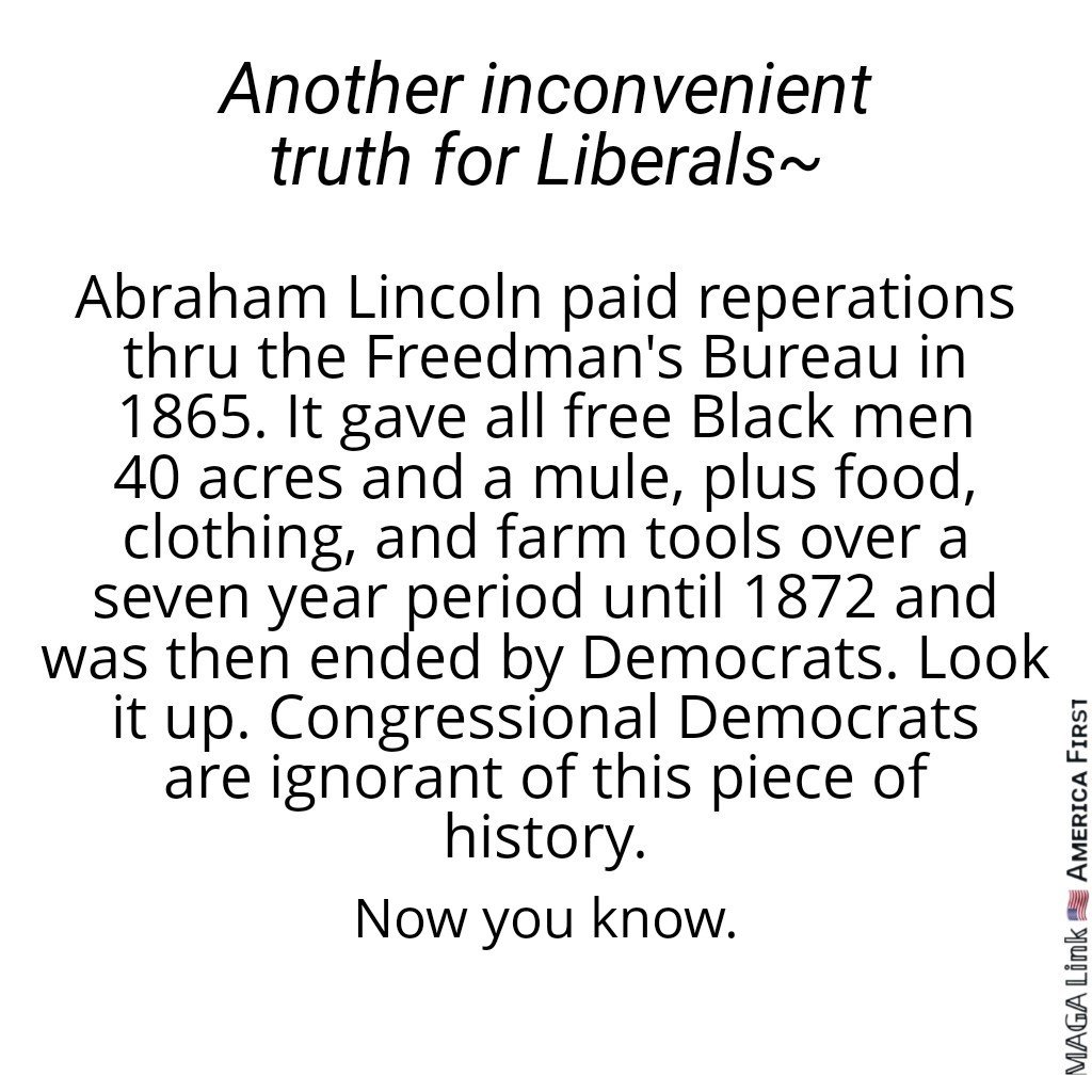 MAGA_Link's tweet photo. @ForgiatoBlow47 They need to talk to the Democrats about that, since they were the ones who stopped it after the Assassination of Abraham Lincoln. https://t.co/LGKEjPIbnN