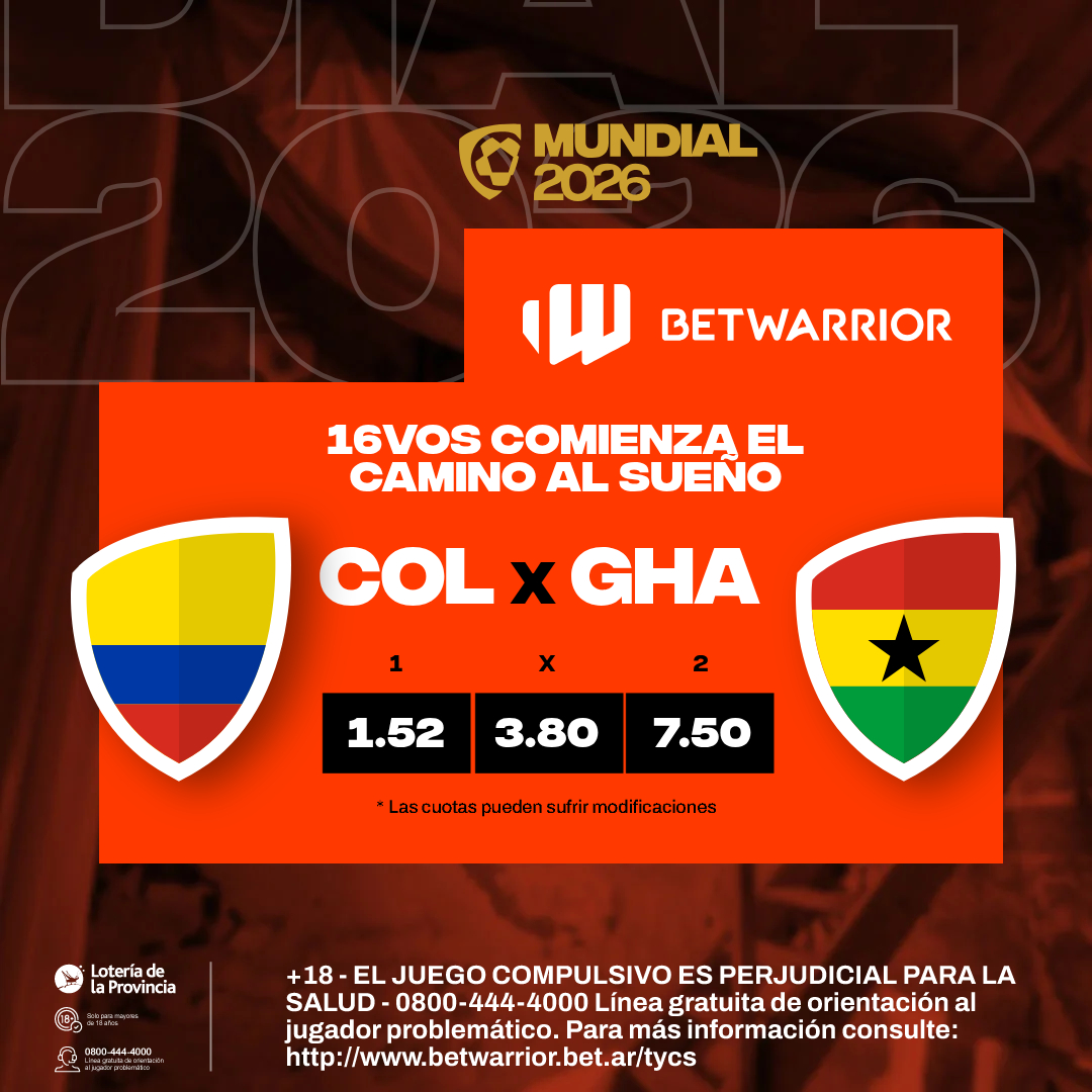 BetWarrior_Arg's tweet photo. Acá están las mejores cuotas para jugar el Mundial con pelotas. ¿Ya tenés tus ganadores de hoy?

Entrá, jugá y demostrá.