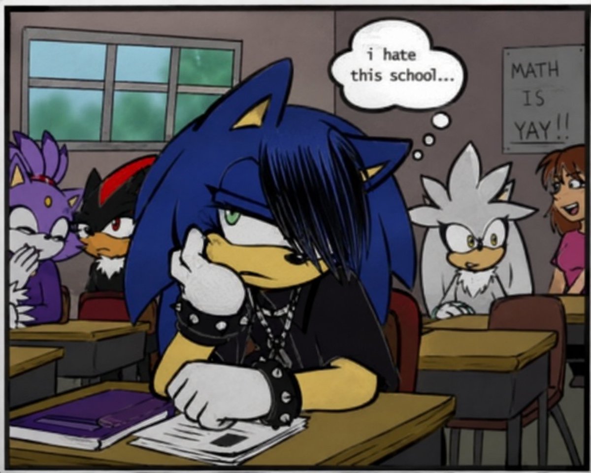 SonictheGenHog's tweet photo. What you'd see on an old webcomic from the 2000s that has since been abandoned. https://t.co/Z69hFJjffq