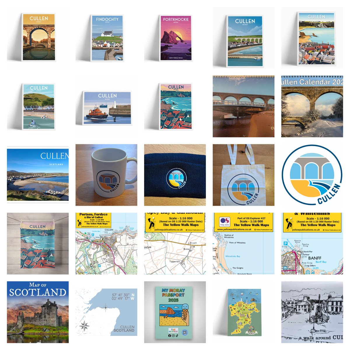 discovercullen's tweet photo. Cullen Tourist Office and the Discover Cullen Online Shop have been updated with fresh stock. Browse and buy in store or online at https://t.co/UDmTCIKce9

Items include artwork, walking guides, fridge magnets, badges, tea towels, calendars, beanie hats, mugs and totes bags. https://t.co/uQ8sWVlaA9