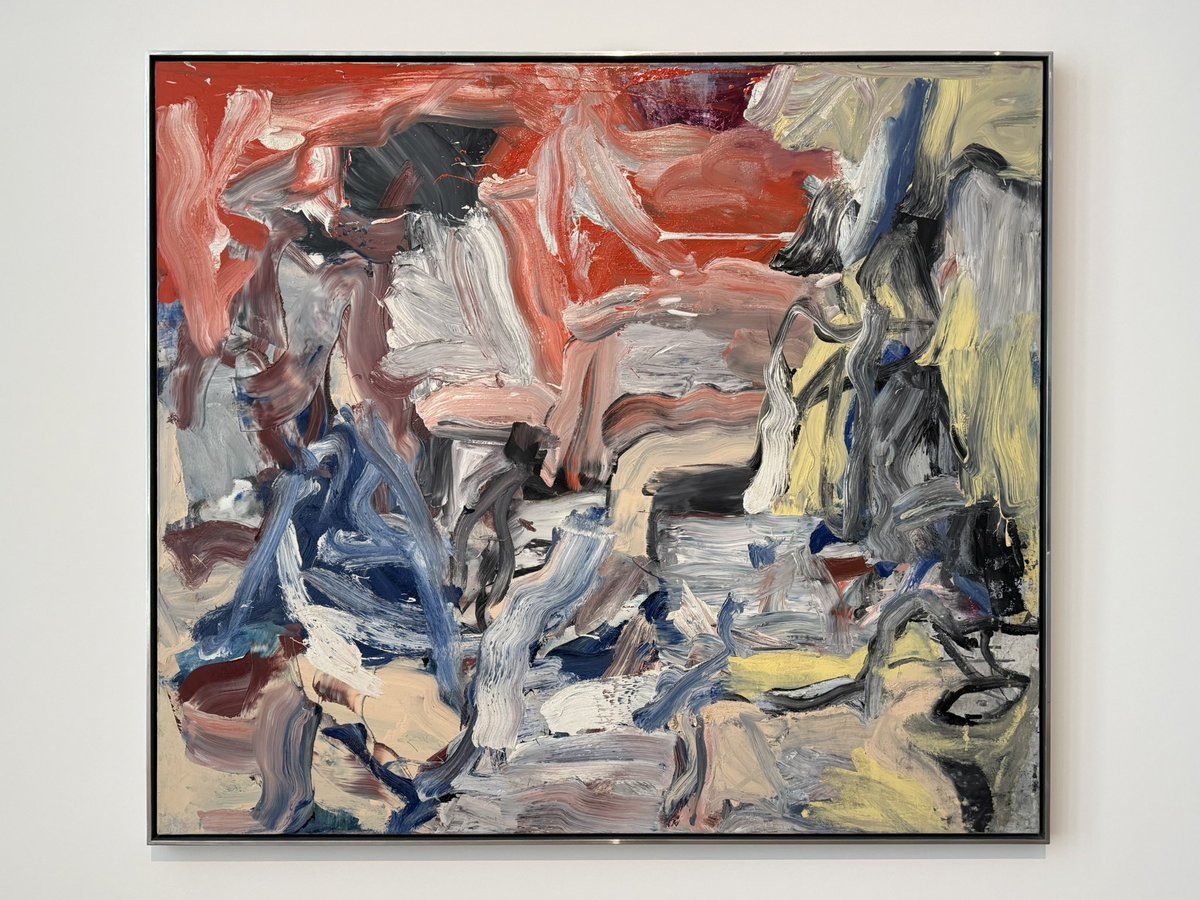 Willem de Kooning “Untitled IX” (1977) @ Kunsthaus Zürich (13 June